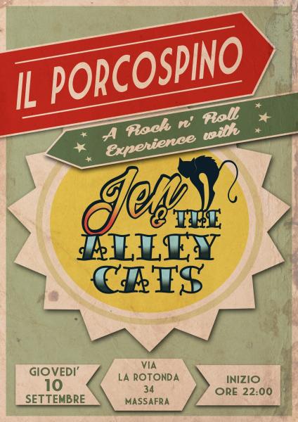 Jen & the Alley Cats live a il Porcospino