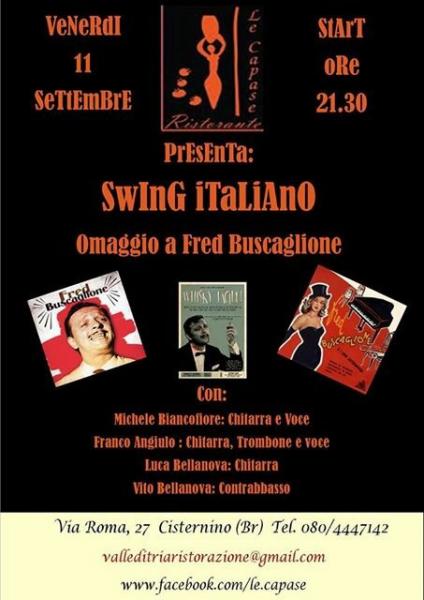Swing Italiano Omaggio a Fred Buscaglione