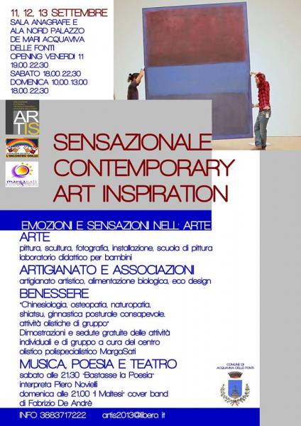 Sensazionale Contemporary Art Inspiration