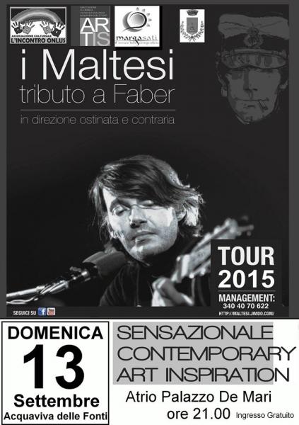 Tributo a FABRIZIO DE ANDRE' con i MALTESI