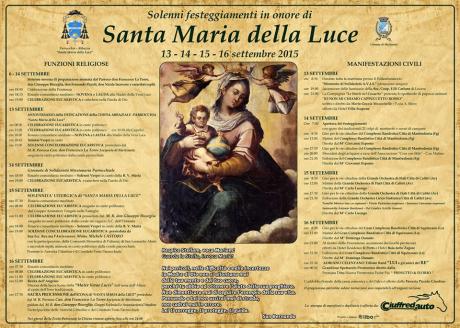 Festa Patronale "Santa Maria della Luce" 2015