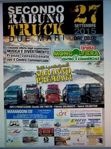 Raduno Truck dei Due Mari seconda edizione