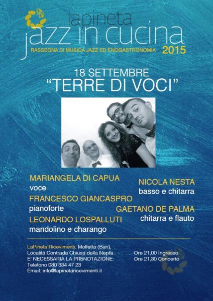 Jazz in Cucina - “Viaggio a…sud”