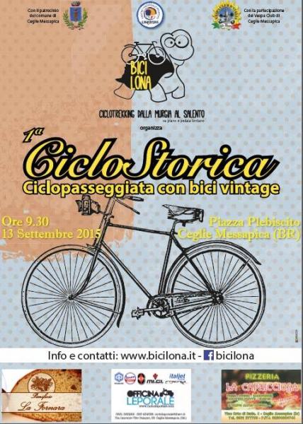 Edizione ZERO - Ciclo Storica - ciclo passeggiata con bici vintage