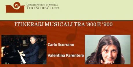 Carlo Scorrano e Valentina Parentera – concerto per due pianoforti