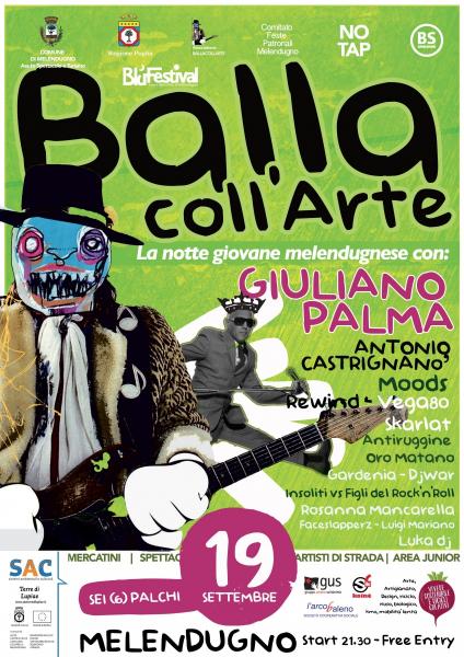 Ballacoll'arte: Giuliano Palma, Antonio Castrignanò e tanti fantastici ospiti