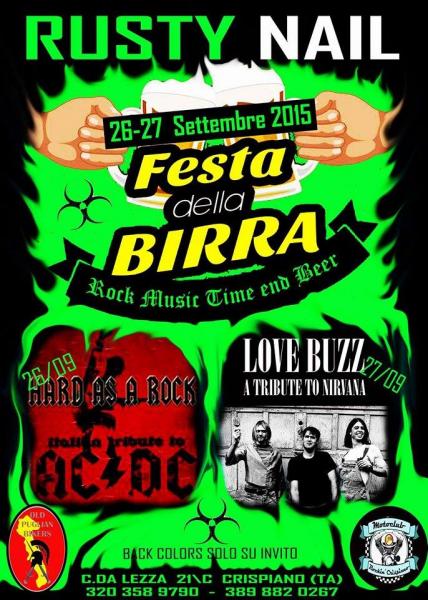 LOVE BUZZ in concerto - A Tribute to Nirvana al Rusty Nail