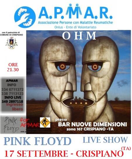 Ohm Pink Floyd - live - Crispiano (Ta)