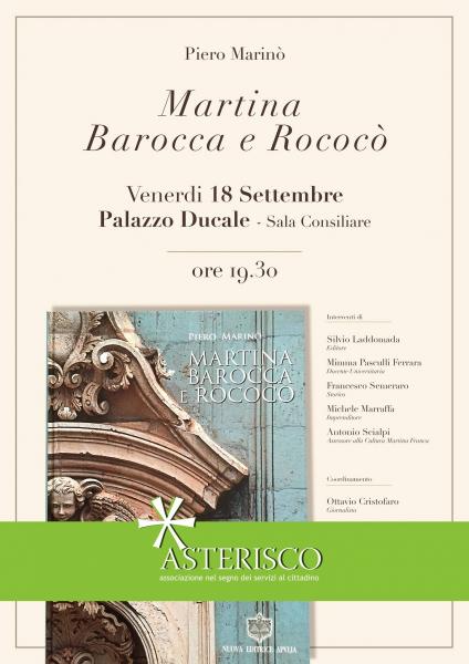 Presentazione del libro "Martina Barocca e Rococò", a cura dello storico Piero Marinò