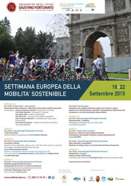 Settimana Europea della Mobilità sostenibile - Benevento Bike