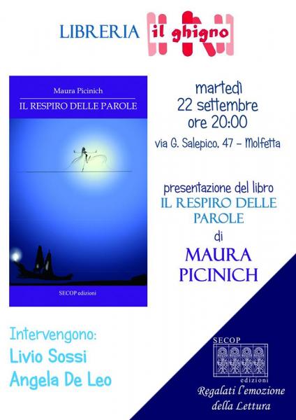 Storie Italiane prosegue con Maura Picinich "Il respiro delle parole"