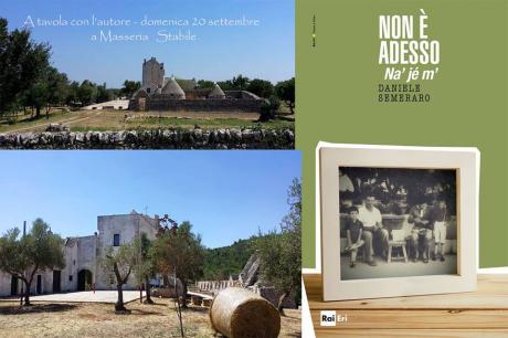 A tavola con l'autore a Masseria Stabile