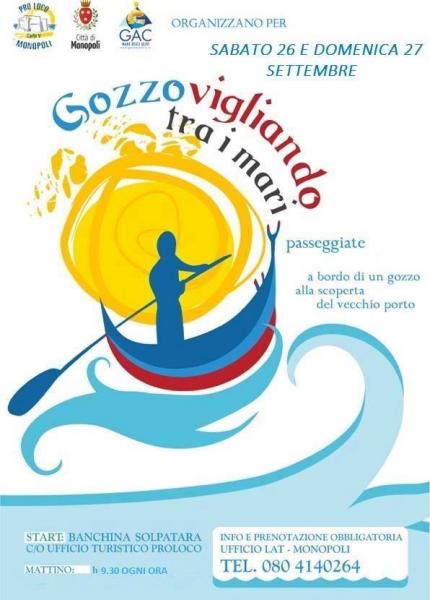"GOZZOvigliando tra i mari": ritornano le gite in gozzo