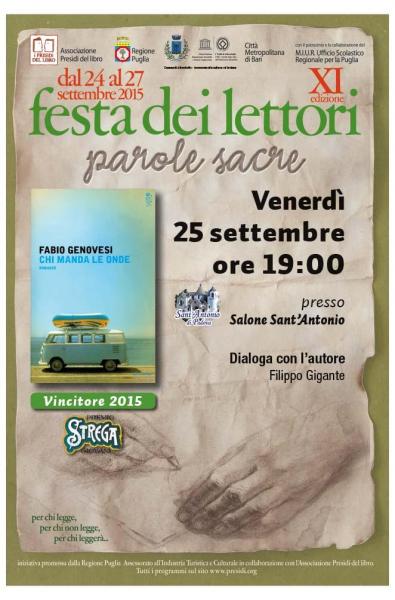Fabio Genovesi - Vincitore Premio Strega Giovani 2015