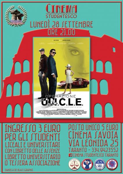 "Operazione U.N.C.L.E." in rassegna al Cinema Savoia
