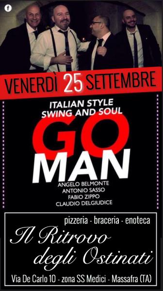 Swing Soul and Blues al Ritrovo degli Ostinati