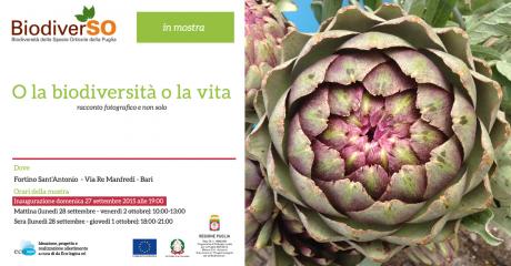 "O la biodiversità o la vita - racconto fotografico e altro"