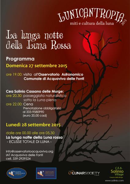 La lunga notte della Luna rossa