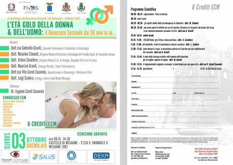 L'Età Gold della Donna e dell'Uomo: Il Benessere Sessuale ed Affettivo dai 50 anni in sù..