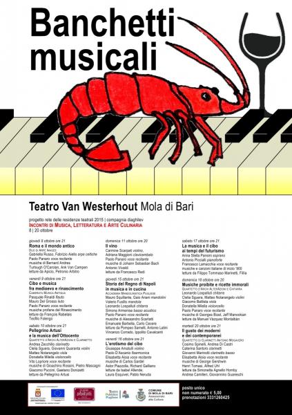 Banchetti Musicali - Incontri di Musica, Letteratura e Arte Culinaria