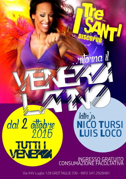 Inaugurazione Venerdi' Latino
