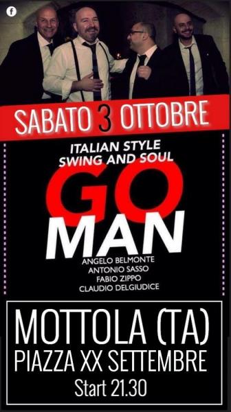 SWING SOUL and BLUES con i Go Man