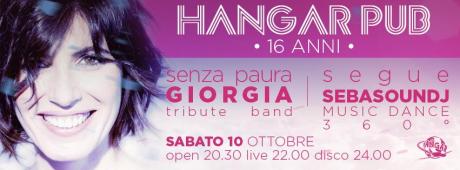 HANGAR PUB 16 ANNI! Giorgia Tribute Band after DJ.SET.