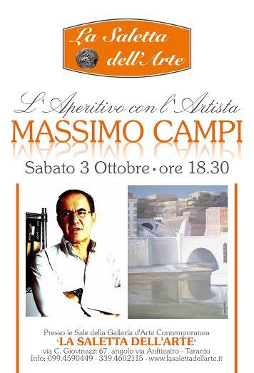 Massimo Campi "L'Aperitivo con L'Artista"