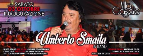 Inaugurazione Villa Casale con Umberto Smaila show