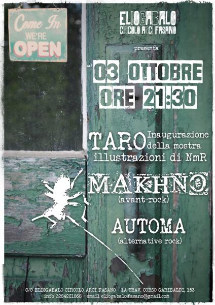 MAKHNO (ex AFTERHOURS) + Automa LIVE