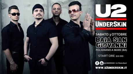 Underskin u2 Tribute Band a Polignano