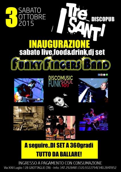 FUNKY FINGERS BAND inaugurazione stagione invernale