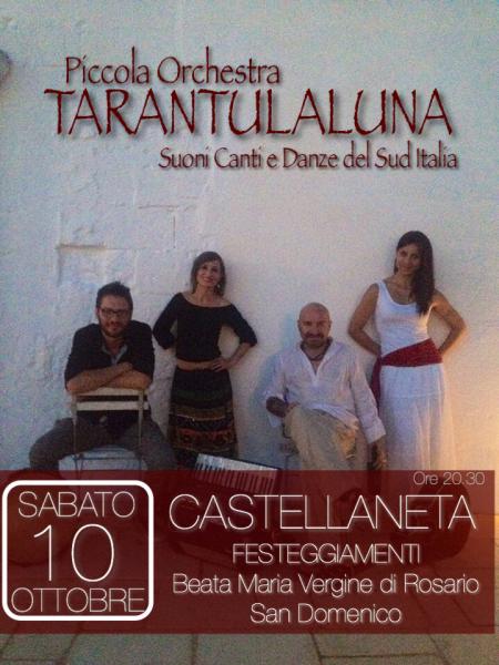 Suoni Canti e Danze del Sud Italia con la Piccola Orchestra Tarantulaluna