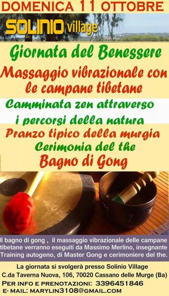 Giornata del benessere spirituale con massaggio armonico