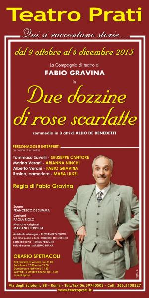 Due dozzine di rose scarlatte