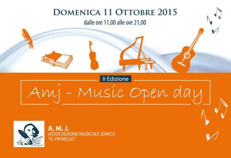 AMJ-MUSIC OPEN DAY II edizione