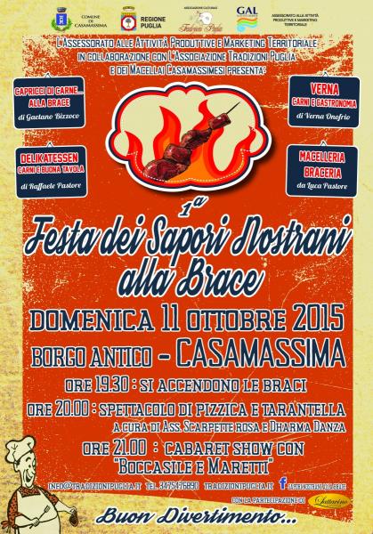 Festa dei Sapori Nostrani alla Brace nel Borgo Antico
