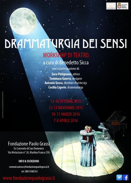"DRAMMATURGIA DEI SENSI" Performance teatrale