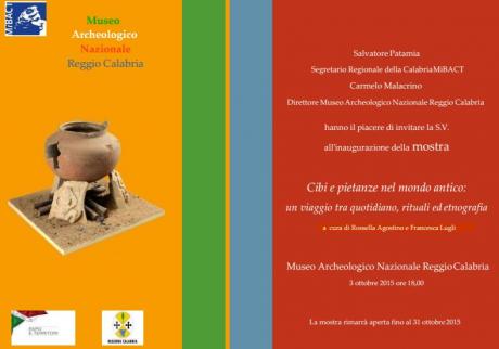 Cibi e Pietanze Antiche in Mostra