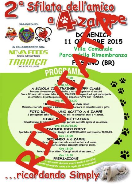 2a Sfilata dell'Amico a Quattro Zampe
