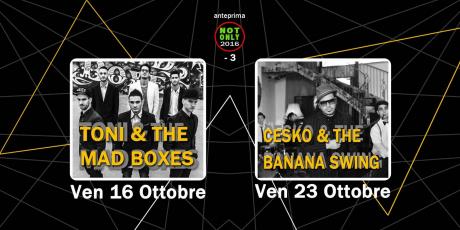16/10/2015 | lo spettacolo di TONI TARANTINO & THE MAD BOXES