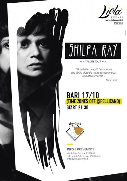 Shilpa Ray in concerto a Bari #primanazionale