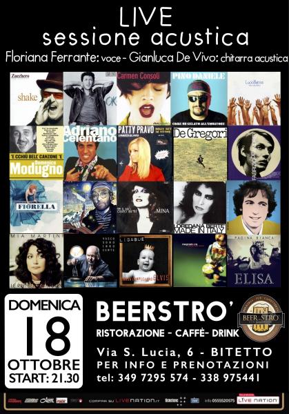 Acoustic Session - Rivisitazione acustica "I più famosi brani della Storia musicale Italiana"