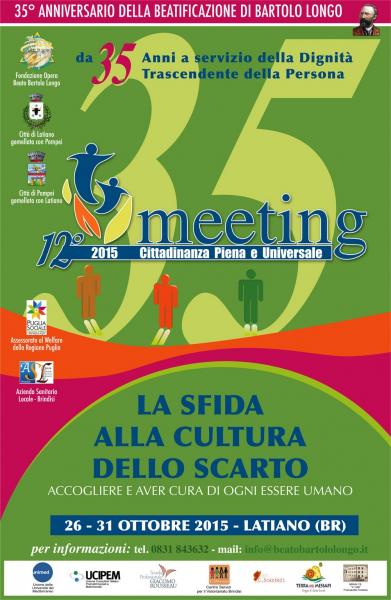 XII Meeting della Cittadinanza Piena ed Universale