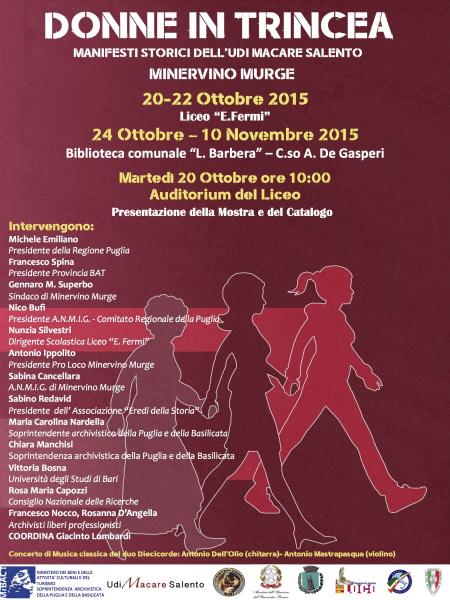Donne in trincea. Manifesti storici dell'UDI Macare Salento