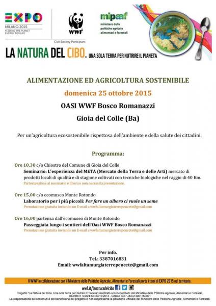Alimentazione ed Agricoltura Sostenibile