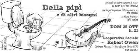 Teatro cabaret: Della pipì e di altri bisogni