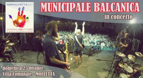 MUNICIPALE BALCANICA in concerto a Molfetta