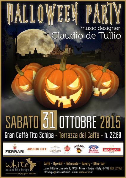 Halloween Party con Claudio de Tullio