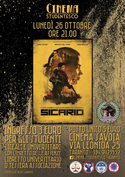 "Sicario" in rassegna al Cinema Savoia